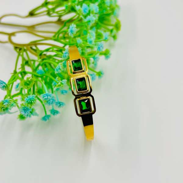 Emerald Trio Bracelet