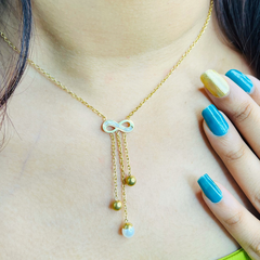 Infinity Drip Necklace