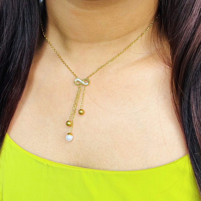 Infinity Drip Necklace
