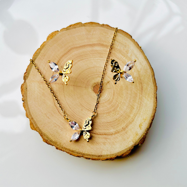 Gilded Flutter Set