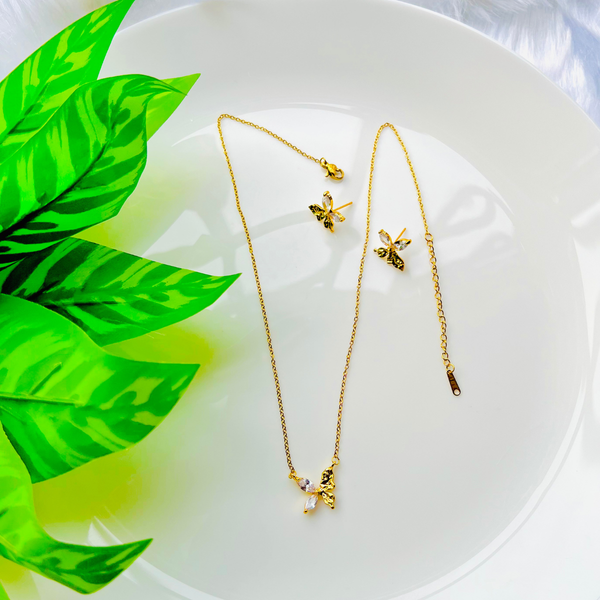 Gilded Flutter Set