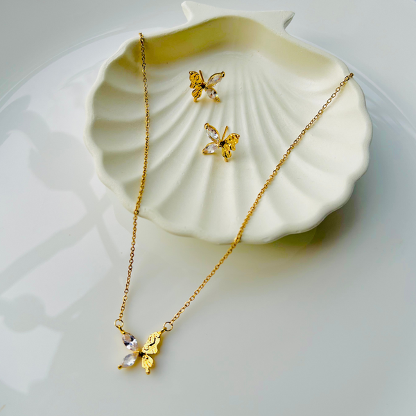 Gilded Flutter Set