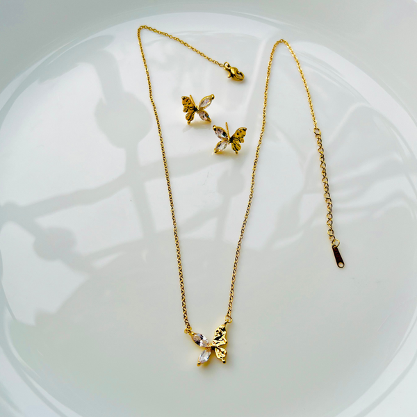 Gilded Flutter Set