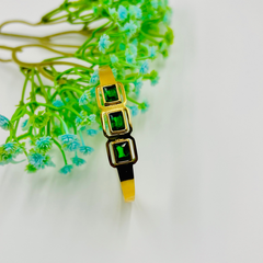 Emerald Trio Bracelet