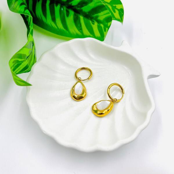 DewDrop Loop Earrings