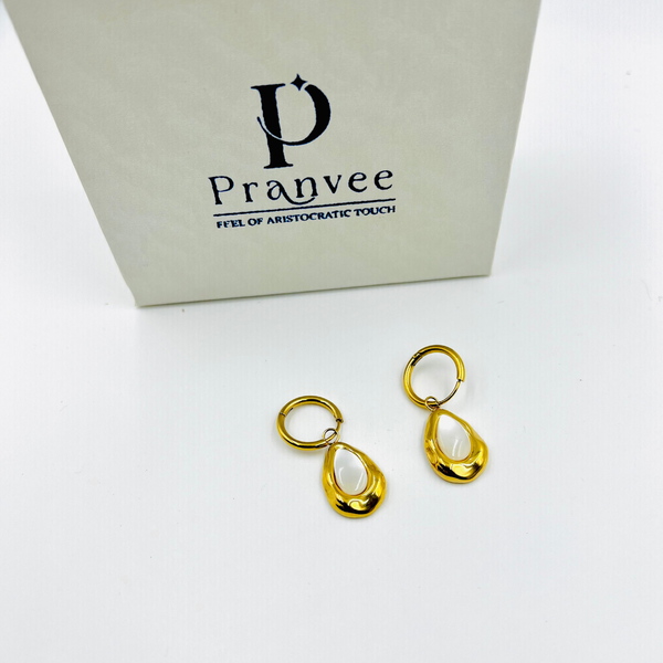 DewDrop Loop Earrings