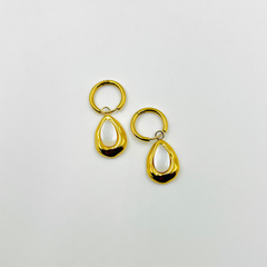 DewDrop Loop Earrings