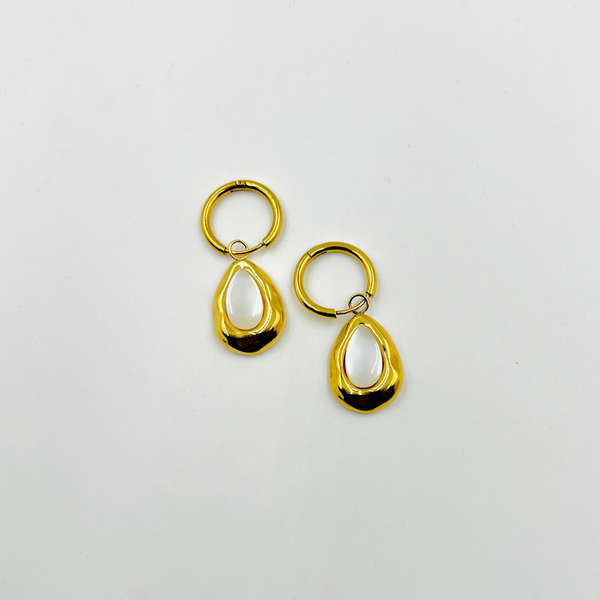 DewDrop Loop Earrings