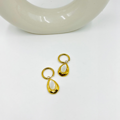 DewDrop Loop Earrings