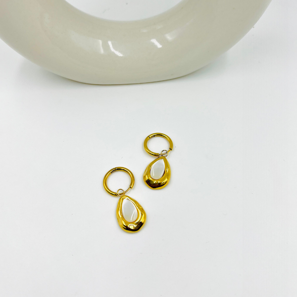 DewDrop Loop Earrings