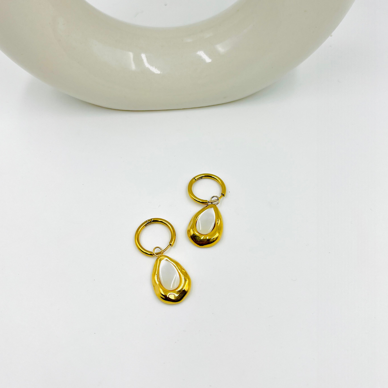 DewDrop Loop Earrings