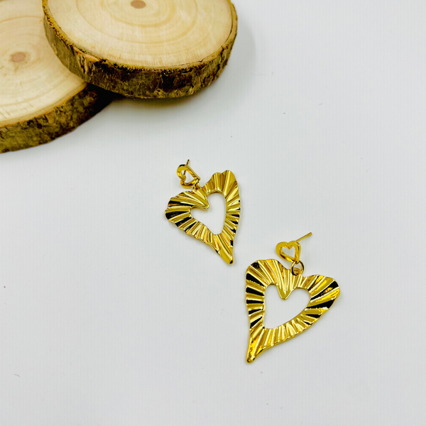 Aurora Heartburst Earrings