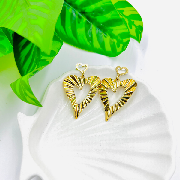 Aurora Heartburst Earrings