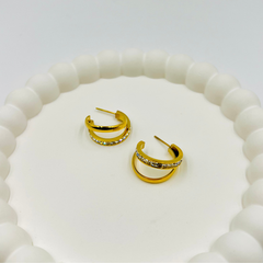 Luxe Orbit Hoops
