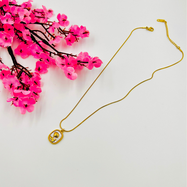 Golden Bloom Necklace