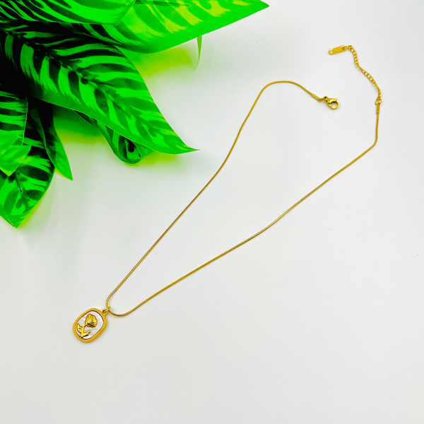 Golden Bloom Necklace