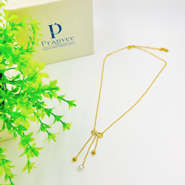 Infinity Drip Necklace