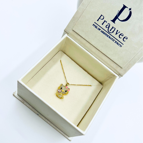 Kitty Charm Necklace 🐾