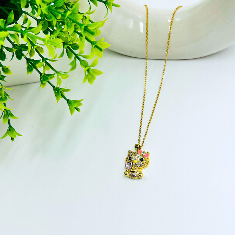 Kitty Charm Necklace 🐾
