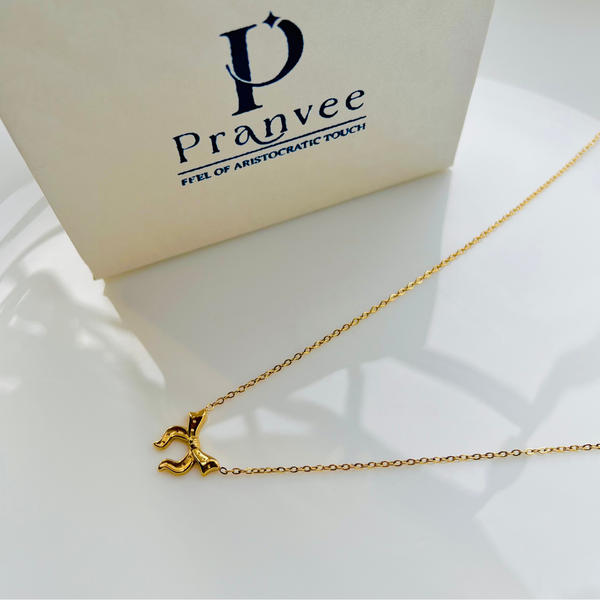 Midnight Bow Pendant
