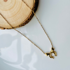 Midnight Bow Pendant