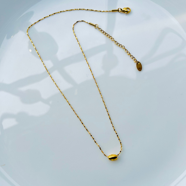 Golden Pod Necklace