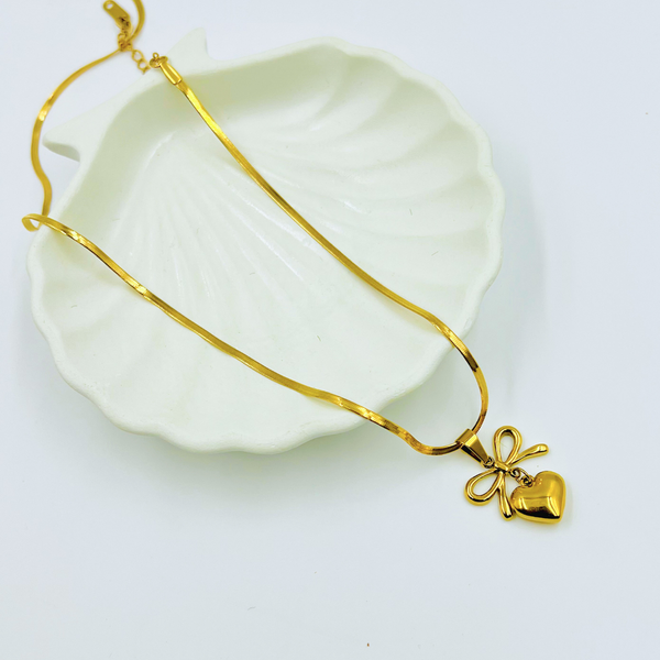 Golden Cherie Necklace