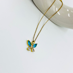 Azure Butterfly Necklace 🦋